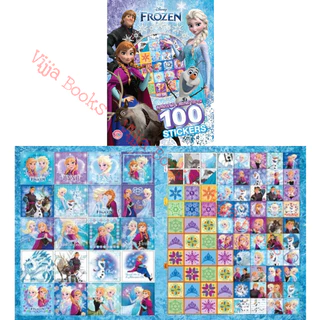 FROZEN หนังสือเด็ก สมุดภาพระบายสี หนังสือกิจกรรม ดิสนีย์ โฟรเซ่น Elsa เอลซ่า Anna อันนา เลือกเล่มได้ Set3 [K]