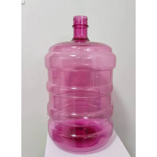 ถังน้ำPET เกรดA ขนาด 18.9ลิตรสีชมพู แบบฝาเกลียว