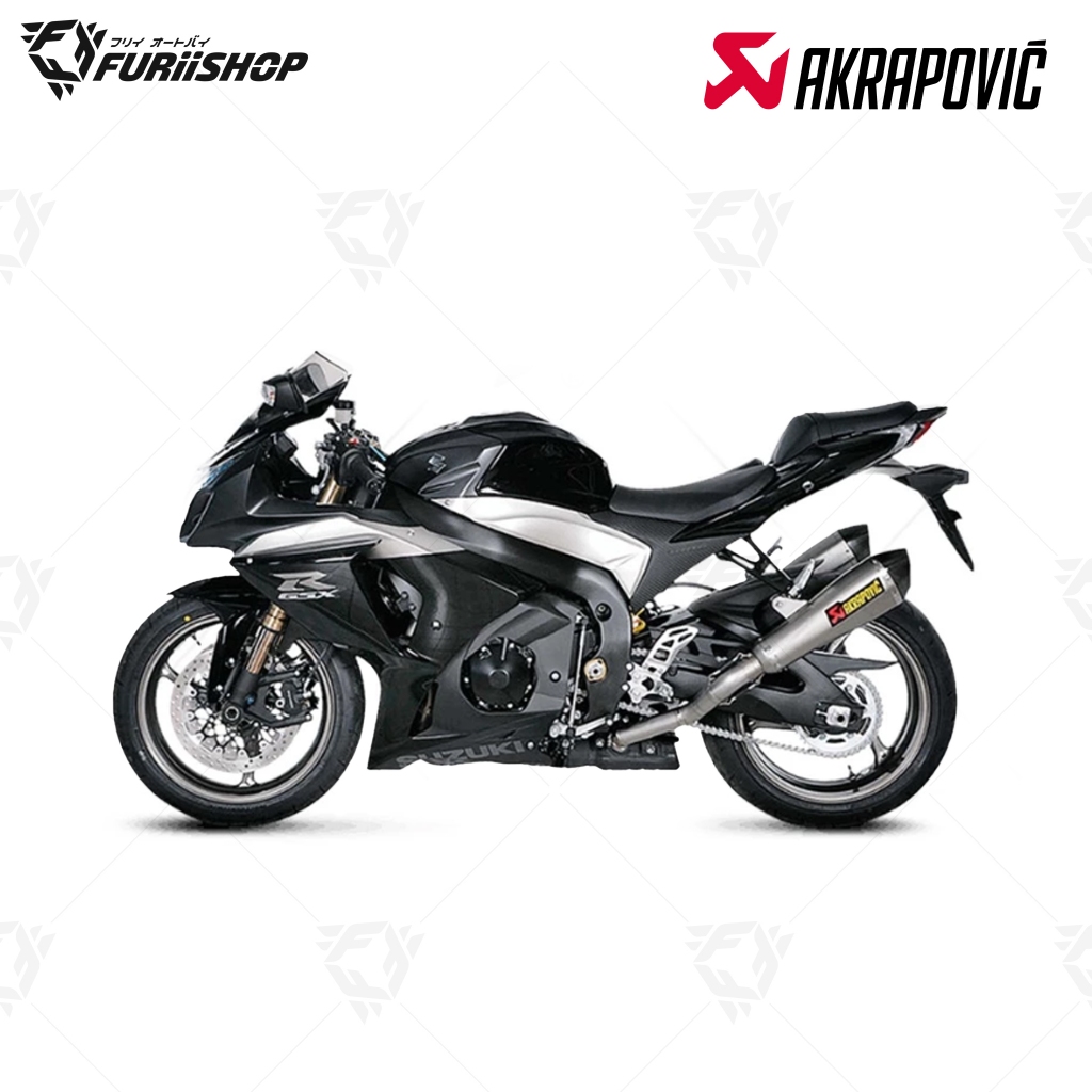 ท่อสูตร/ท่อแต่ง/ท่อไอเสีย Akrapovic Slip on titanium: for Suzuki GSXR1000 09-11
