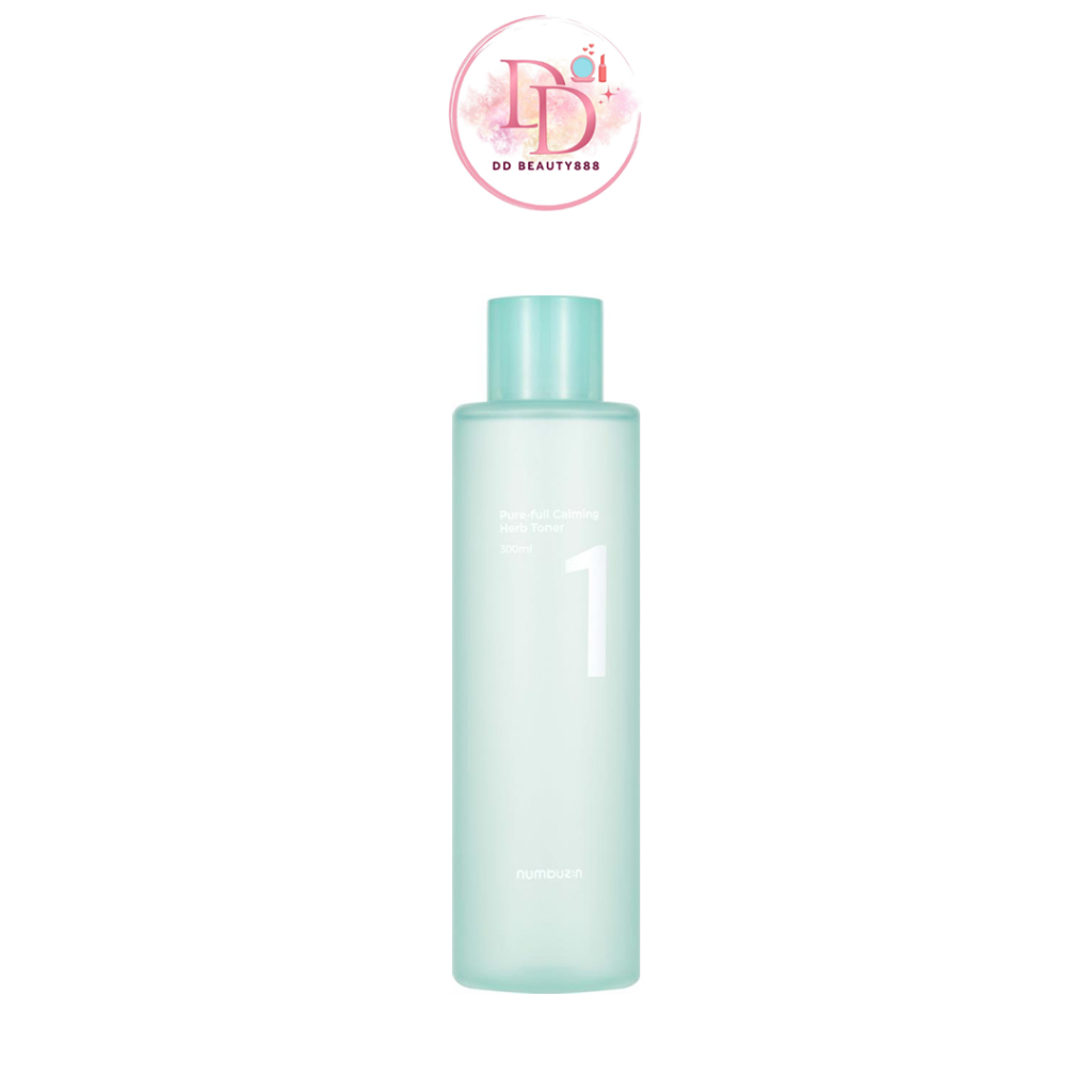โทนเนอร์ Numbuzin No. 1 Pure-full Calming Herb Toner 300ml ปลอบประโลมผิว ลดรอยแดง