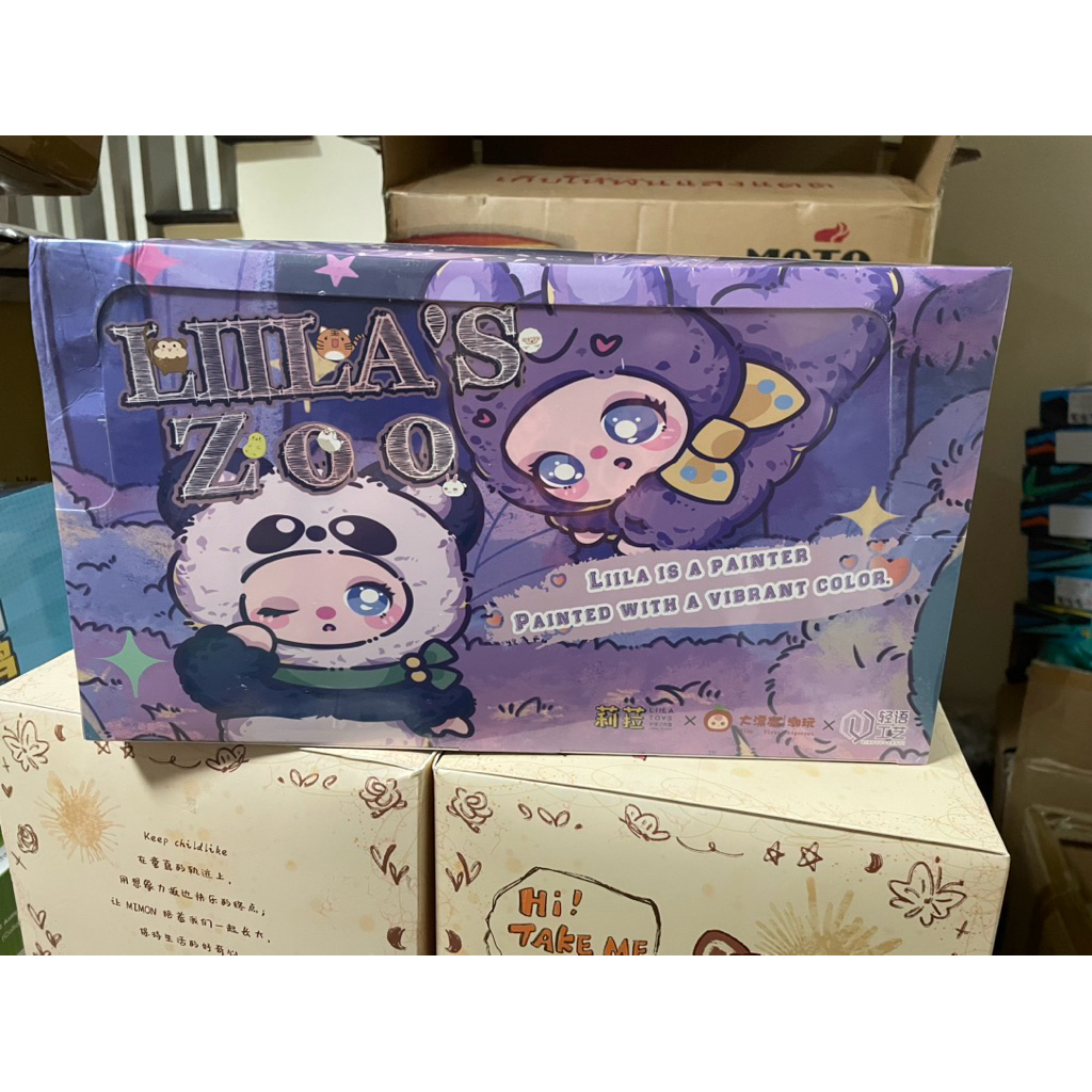 🔴ยกบ็อก(6 ตัว)🔴🔥โค้ดแฟชั่นลด30%🔥พร้อมส่งในไทย🔥Liila Cat Zoo V2 Liila’s zoo Liila v.2 Liila v2  baby 