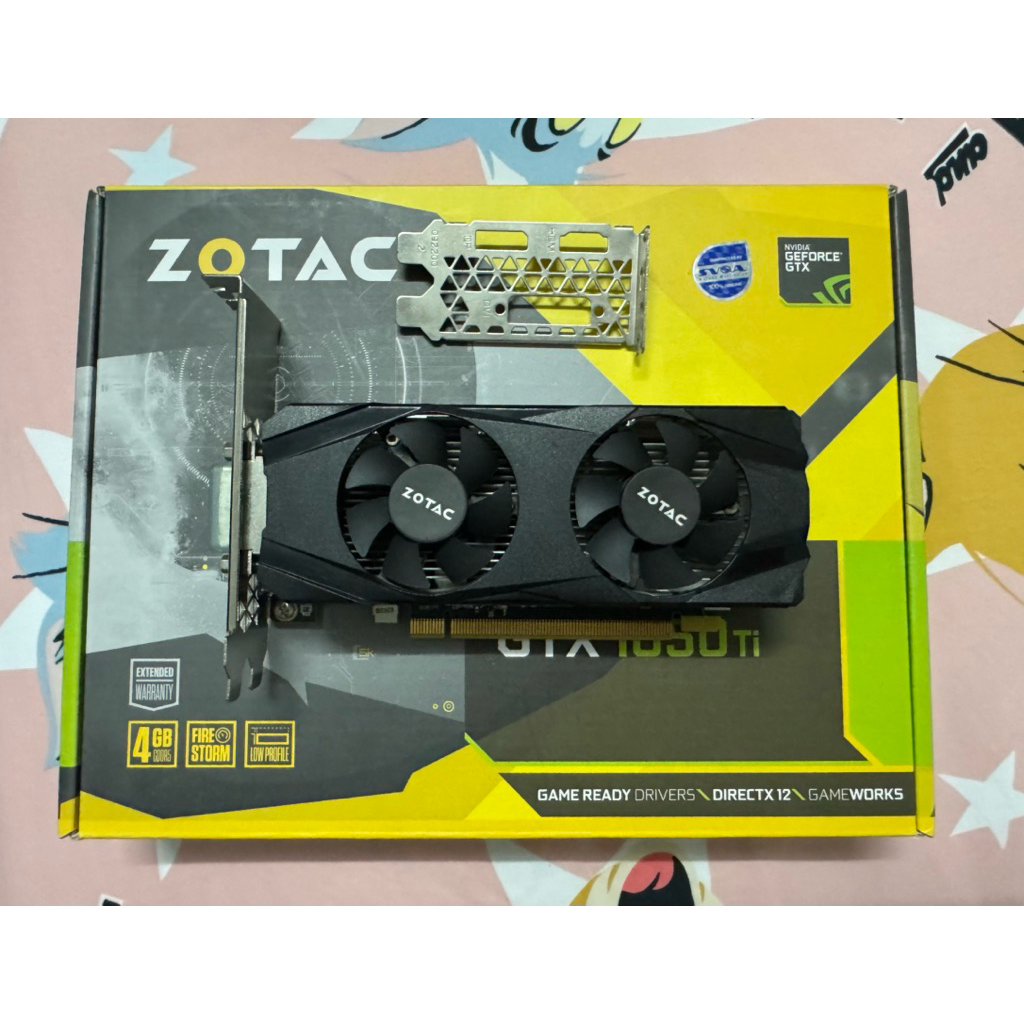 (มือสอง)ZOTAC GTX 1050Ti LOW PROFILE ครบกล่อง ใช้งานปกติ