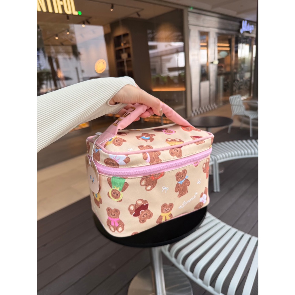 Honey Hug Make up Bag | Hej Bonnie Official รูปที่ 4