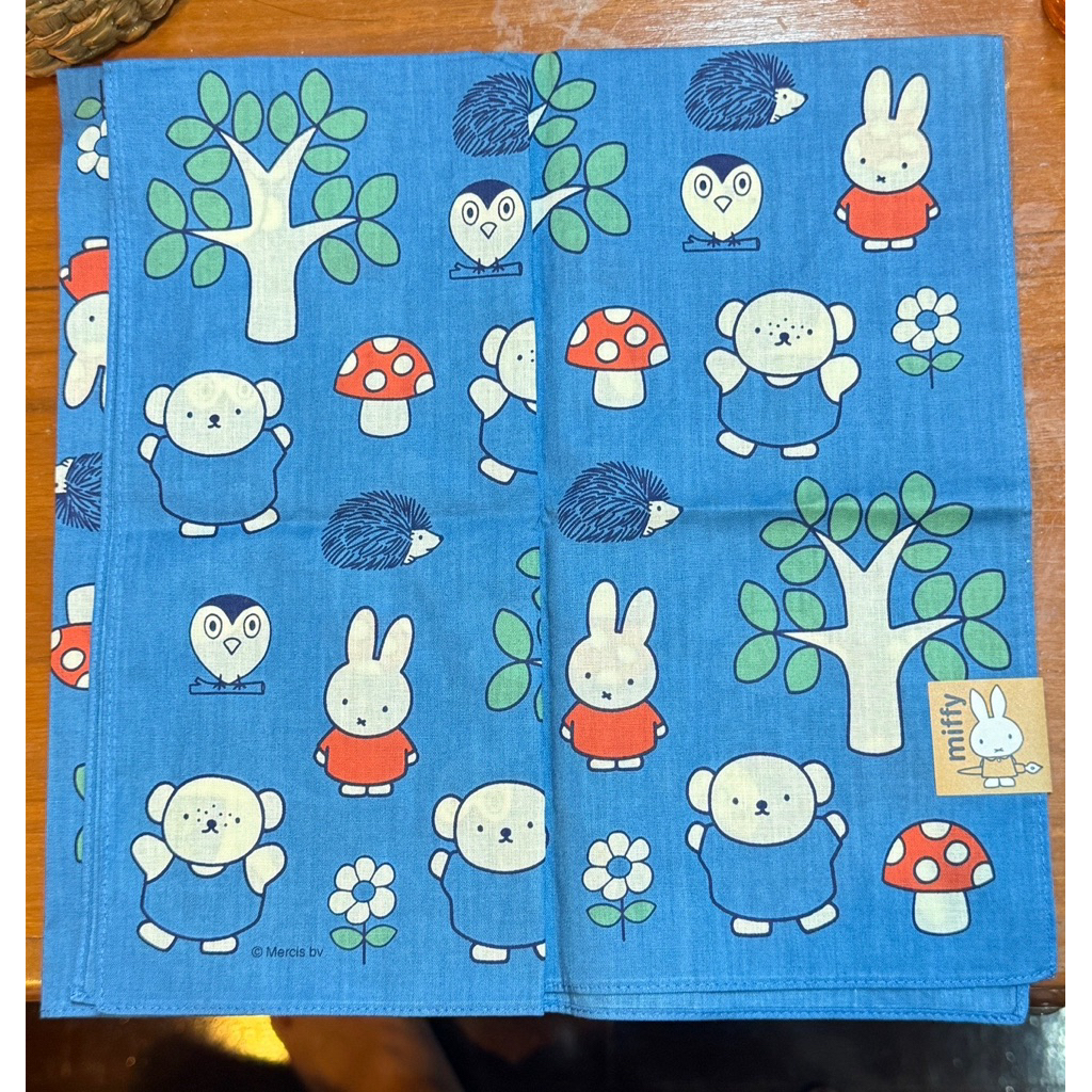 Miffy ผ้าเช็ดหน้าของแท้🇯🇵💯พร้อมส่ง🇹🇭
