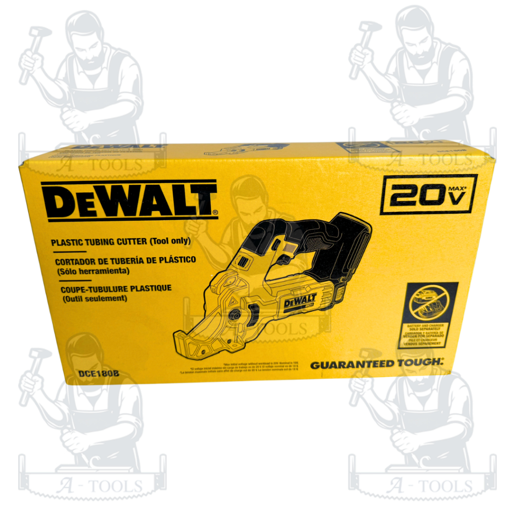 DEWAL กรรไกรตัดท่อ PVC ไร้สาย 20V รุ่น DCE180B (ตัวเปล่า) รูปที่ 8