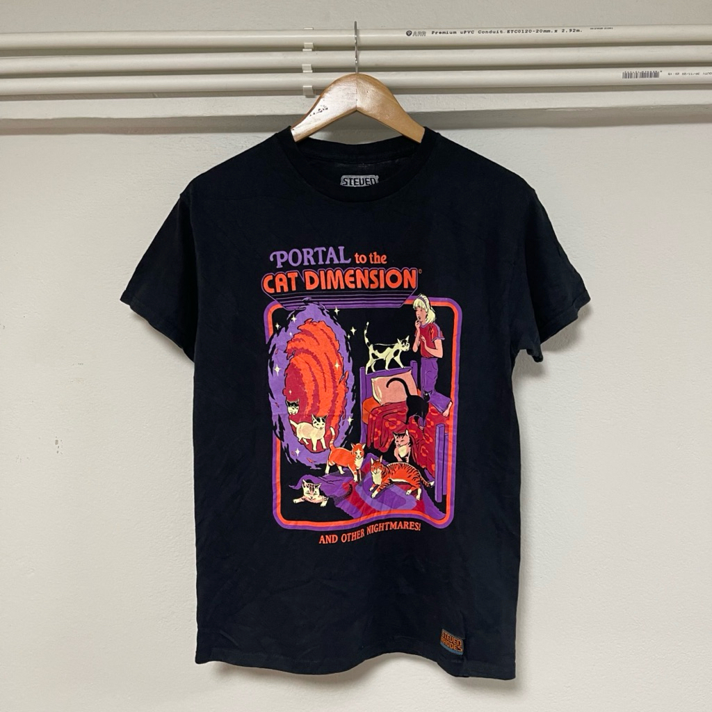เสื้อมือสอง Steven Rhodes - Portal to the cat dimension