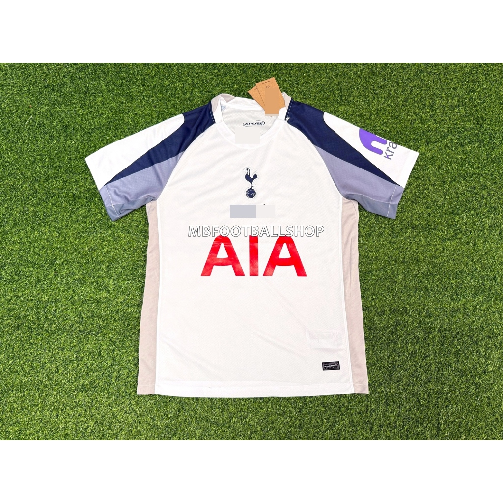 2025/26 เสื้อกีฬา เสื้อฟุตบอล สเปอร์ Home เกรดแฟนบอล(3Aเสื้อเปล่า)