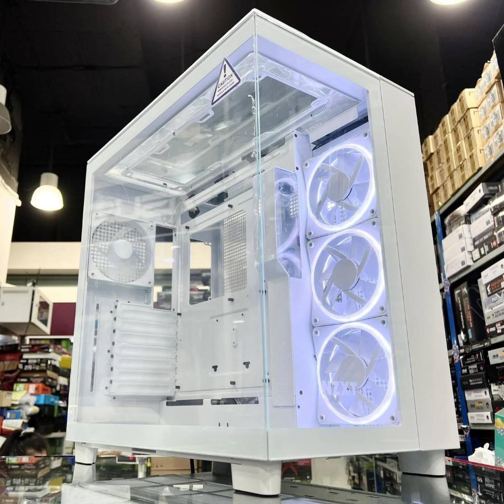 NZXT H9 ELITE WHITE  CASE