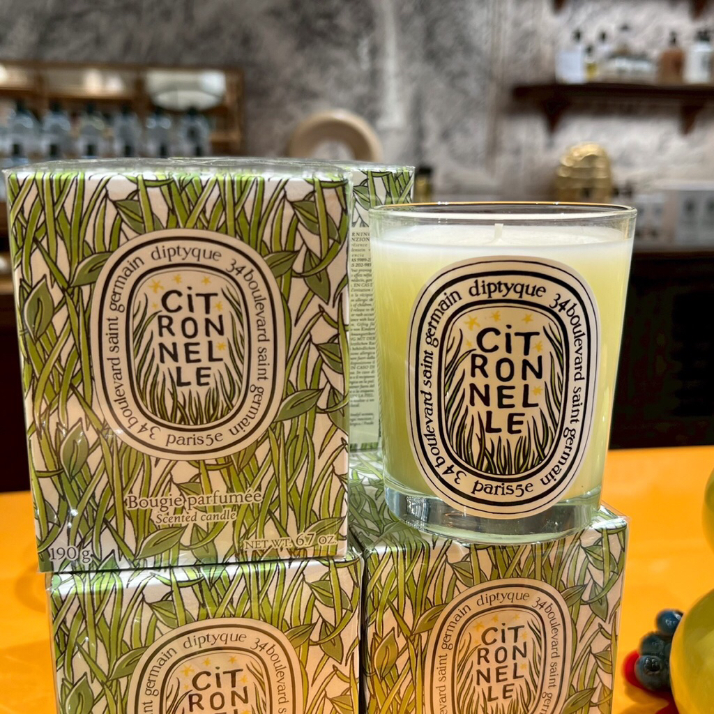 เทียนหอม candle citronnelle (Lemongrass) Classic Candle 190g.