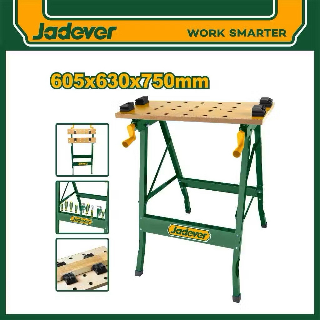 JADEVER โต๊ะทำงานสำหรับช่างแบบพับ JDWE1525