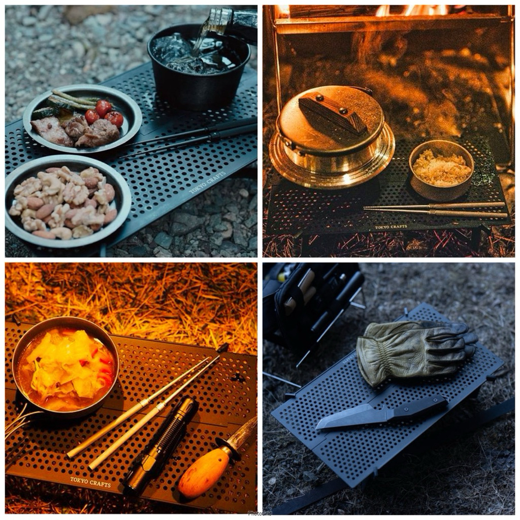 2025 by Tokyo Craft โต๊ะพับเก็บ ขนาดพกพา Camping Table อุปกรณ์คลื่อนที่เร็ว