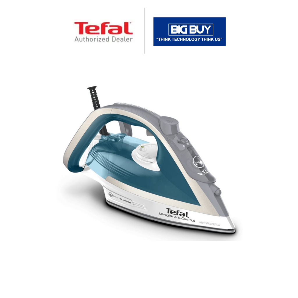 Tefal เตารีดไอน้ำ ULTRAGLIDE ANTI CALC PLUS รุ่น FV5878T0 2800 วัตต์
