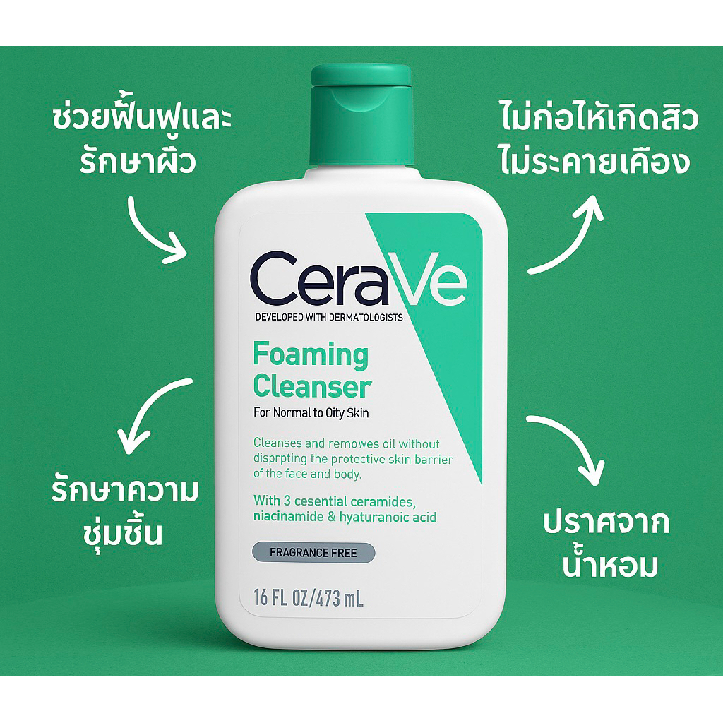 CERAVE Foaming Cleanser