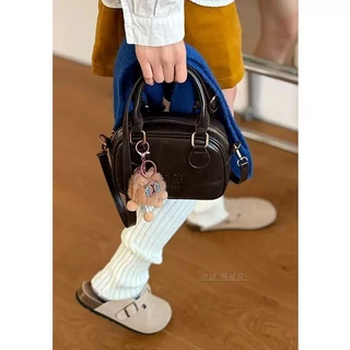 (A204) กระเป๋าถือ สะพาย Crossbody สไตล์เกหลี หนังมันเงา