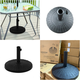 MAINSTAYS 17.51“ Powder Coated Umbrella Base เมนสเตย์แท่นขาต…