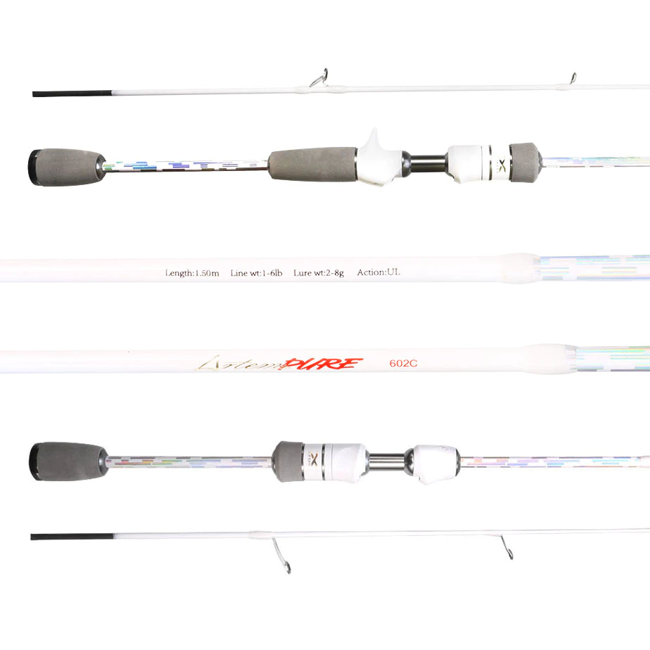 ArtemisPure Ultralight ฤดูหนาวกุ้งเบ็ดตกปลาน้ําแข็งแบบพกพาฤดูหนาวตกปลา Rod Spinning Casting Ice 1.8M thumbnail 4