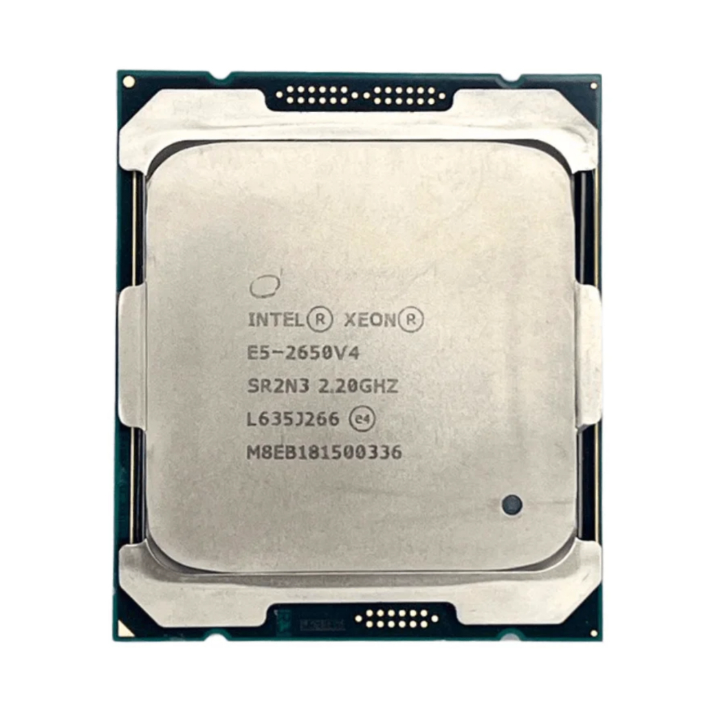 CPU XEON E5 2650V4 12C/24T LGA2011-3 Workstation intel E5-2650 V4 X99 ซีพียูเครื่องเซิร์ฟเวอร์