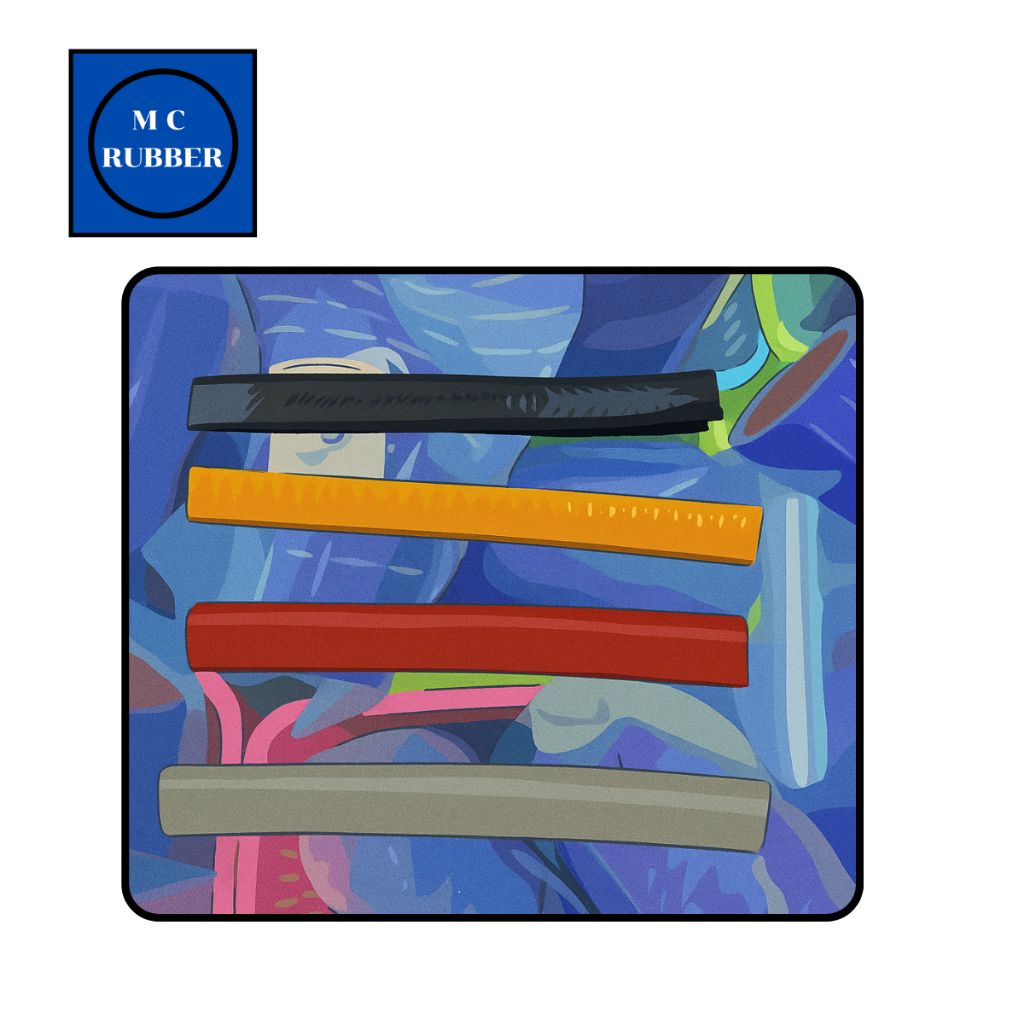 [เมตร] ยางกระดูกงู ยางขอบประตู ซีลยางขอบ หลากสี ลดการเข้าของเสียง ทนทาน สวยงาม - รูปที่ 5