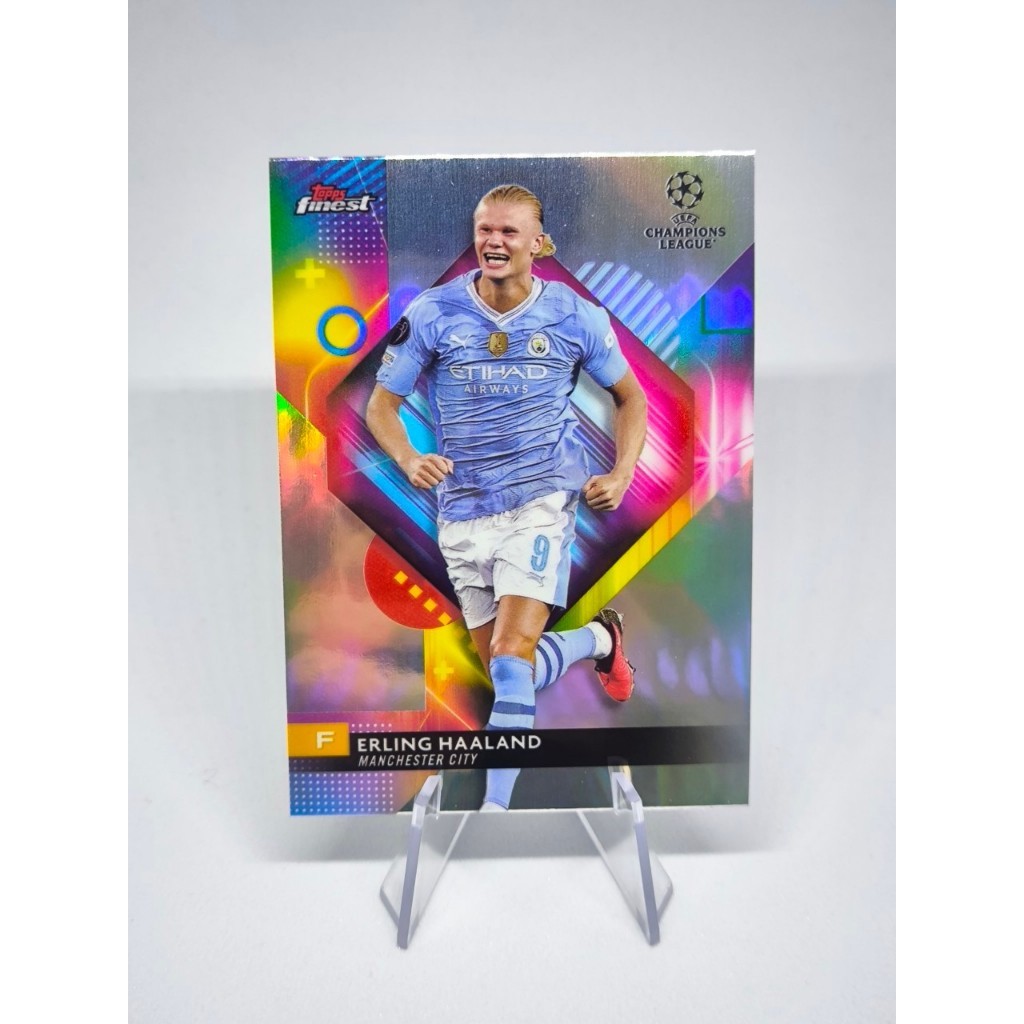 การ์ดนักฟุตบอล Topps Finest Chrome UEFA Premier League 2023-24