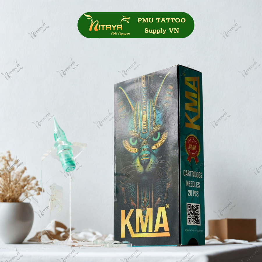KMA Cartridge – KMA hawk กล่อง 20 หัวเข็ม PMU ระดับมืออาชีพ