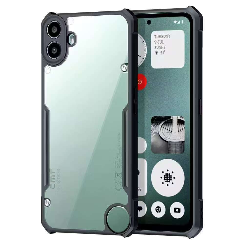 Nothing CMF Phone(1)(พร้อมส่งในไทย)เคสกันกระแทกขอบสีหลังใสNothing CMF Phone 1/Nothing CMF Phone 2 Pr