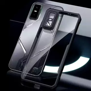 Infinix GT 30 5G/Infinix GT 30 Pro 5Gตรงรุ่น(พร้อมส่งในไทย)เคสกันกระแทกขอบสีหลังใสInfinix GT 30/Infinix GT 30 Pro