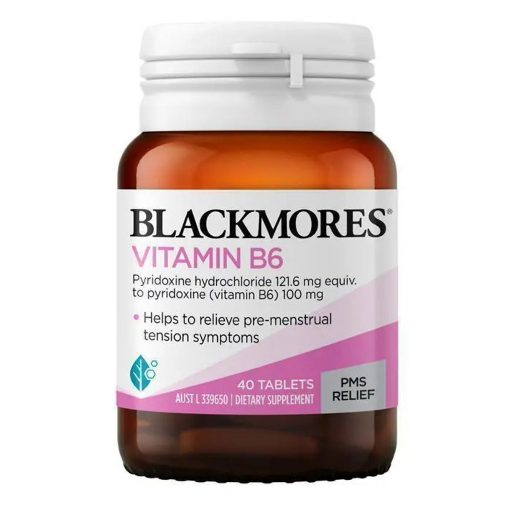 Blackmores Vitamin B6 100mg 40 Tablets