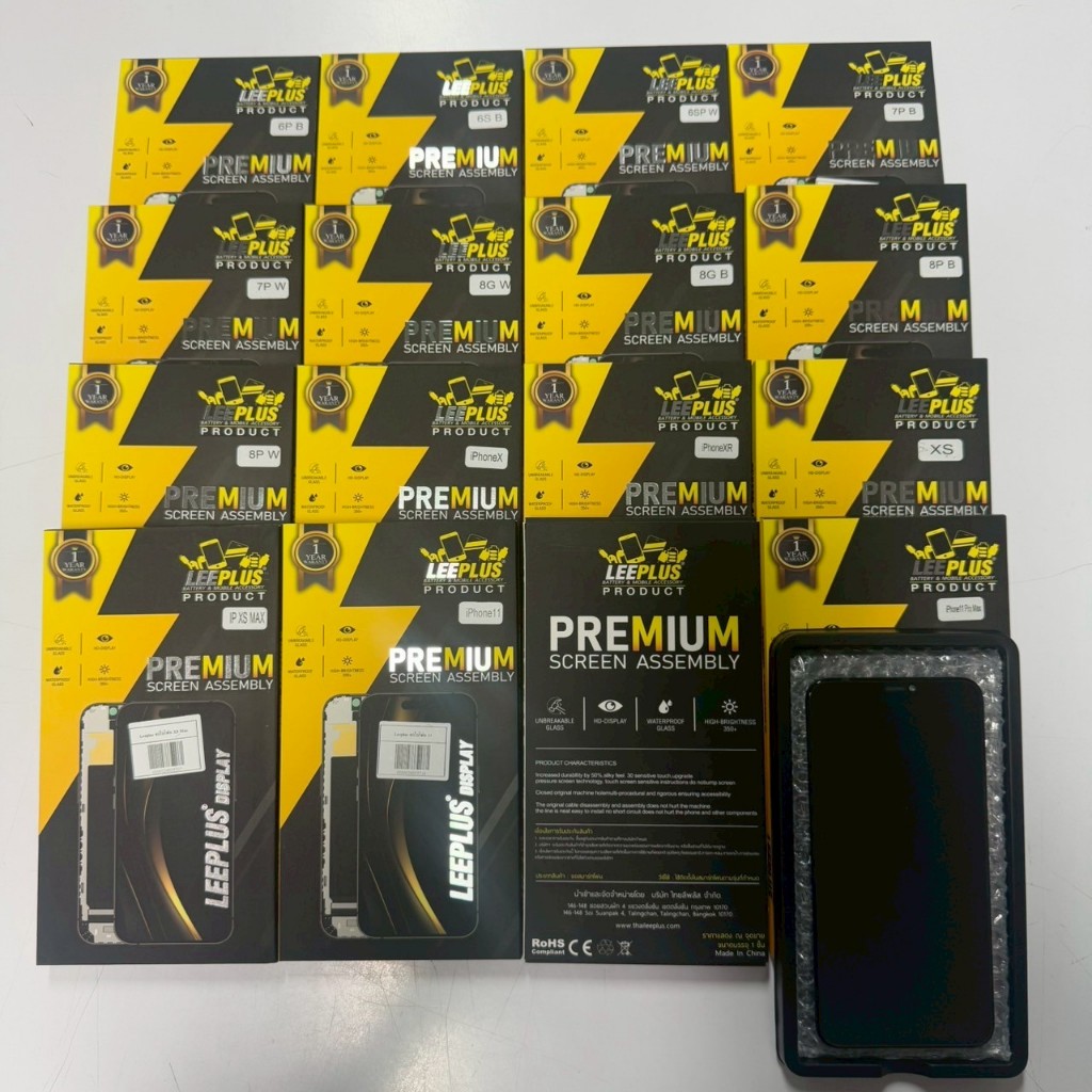 Leeplus หน้าจอสำหรับ x/xr/xs max/11/11pr/11pm/12mini/12/12pr/12pm/13/13mini/13pr/13pm รับประกัน 1 ปี - รูปที่ 4