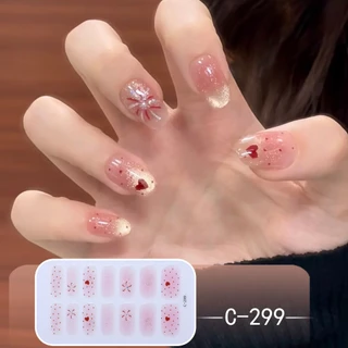 ร้านไทย สติ๊กเกอร์ติดเล็บ ราคาถูกส่งจากไทย สติ๊กเกอร์ติดเล็บ 3D ไม่ต้องอบ