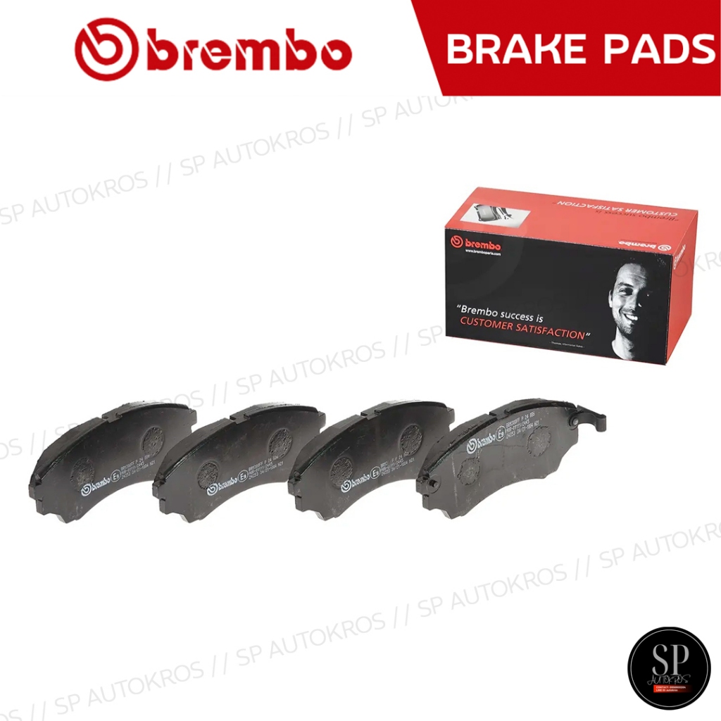 BREMBO ผ้าเบรกหน้า FORD EVEREST (U268) 4x2 (2.5D), 4x4 ปี 03-15 / P24 086