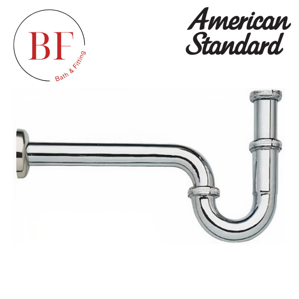 A-8100-LSTT-N ท่อน้ำทิ้ง อ่างล้างหน้า แบบ P-TRAP ความยาวพิเศษ 30 ซม.จากแนวดิ่ง