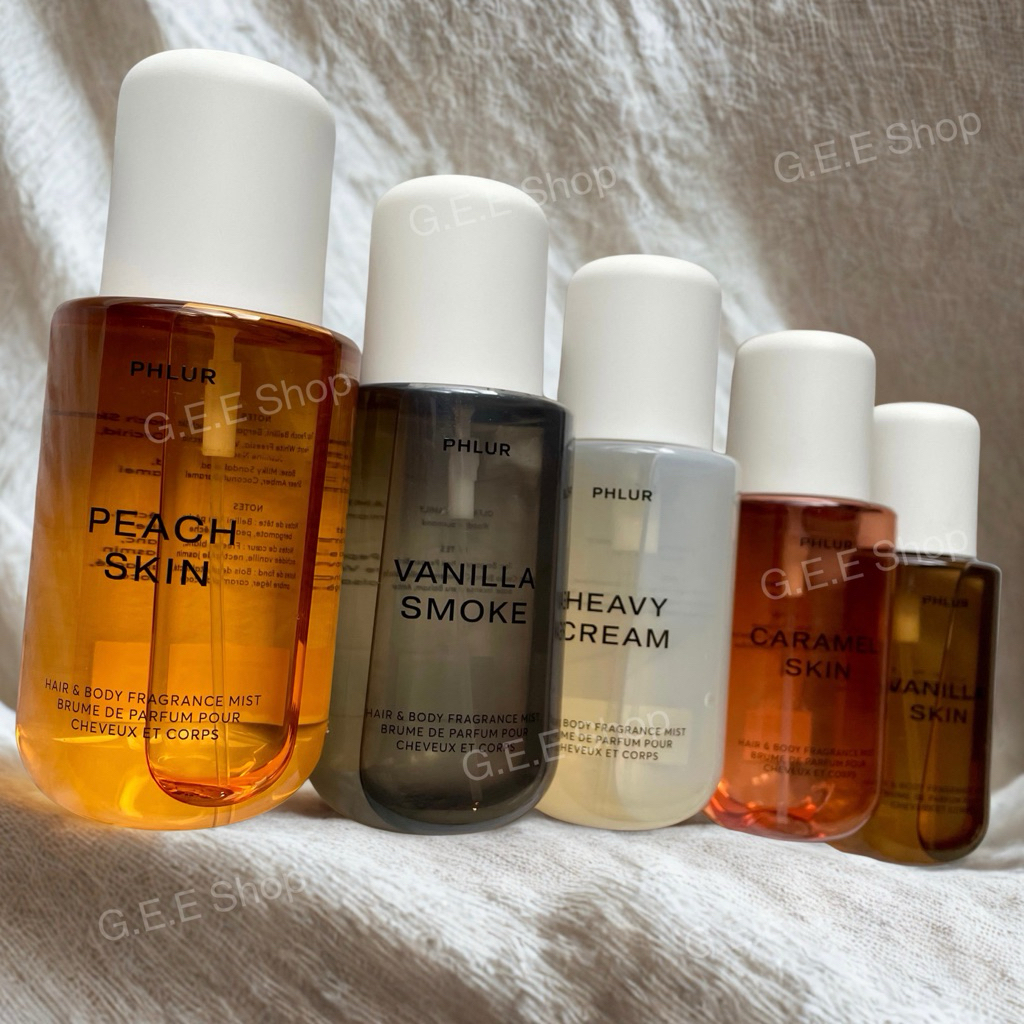 (ແບ່ງຂາຍ) Ph.lur Fragrance Mist Heavy Cream ວານິລາ/ຄາຣາເມວ/ວານິລາສໂມກ ສີດນໍ້າຫອມກິ່ນຕົວ