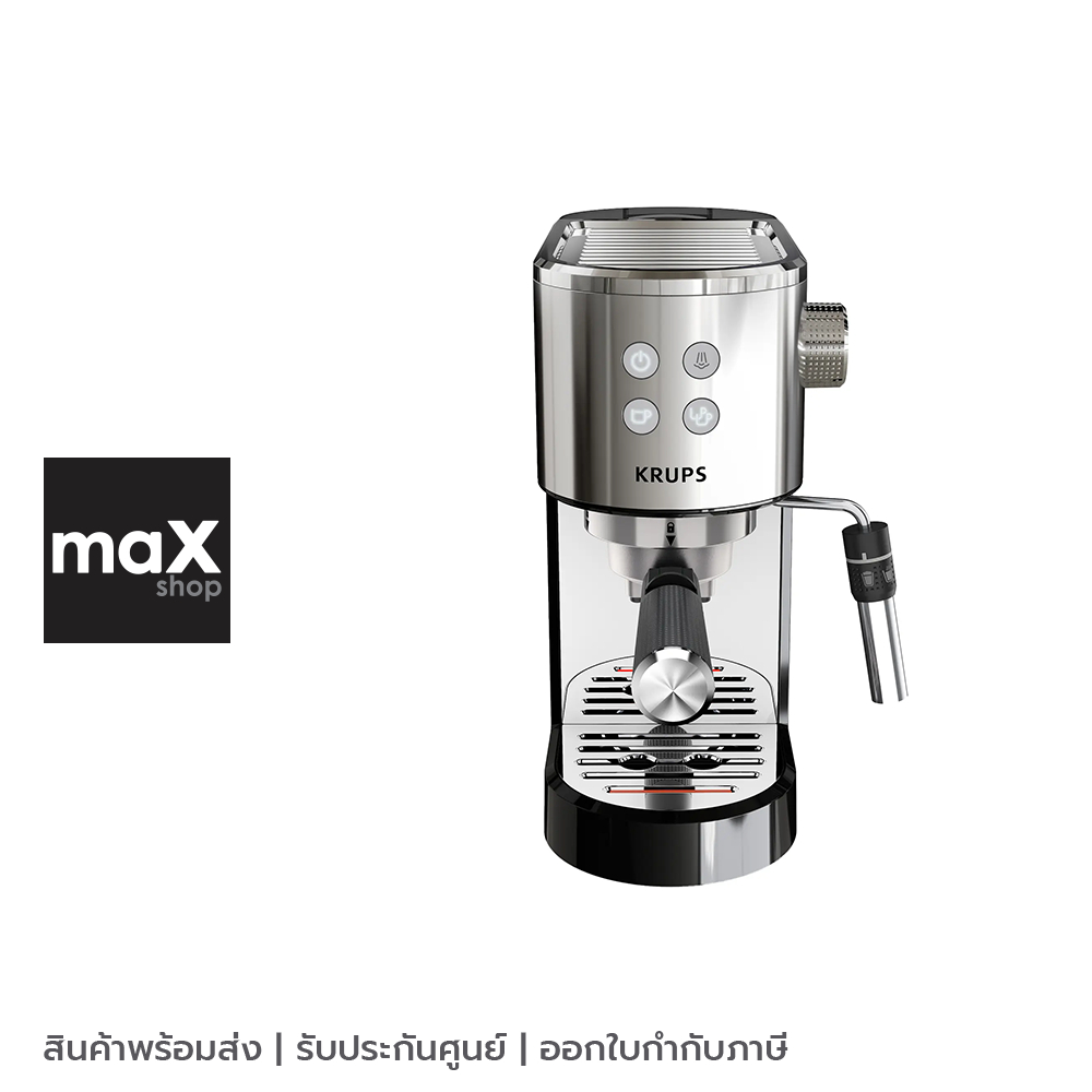 KRUPS เครื่องชงกาแฟเอสเปรสโซ Virtuoso + Pump รุ่น XP444C10