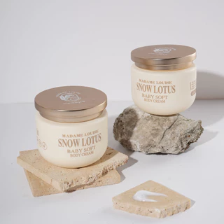 MADAME LOUISE - Snow Lotus Baby Soft Body Cream (300g) มาดามหลุยส์ สโนว์ โลตัส เบบี้ซอฟท์ บอดี้ครีม