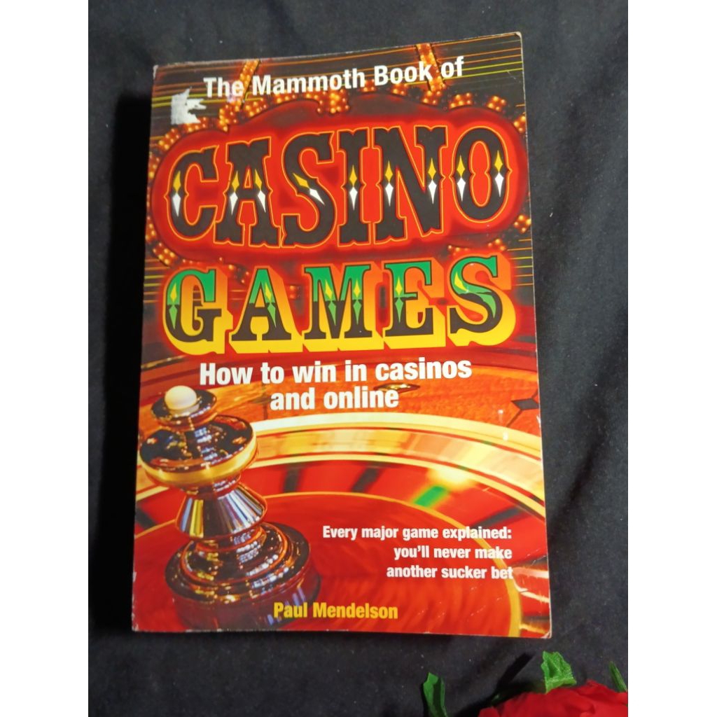 the mammoth book of casino games paul mendelson how to win in casinos and online used book