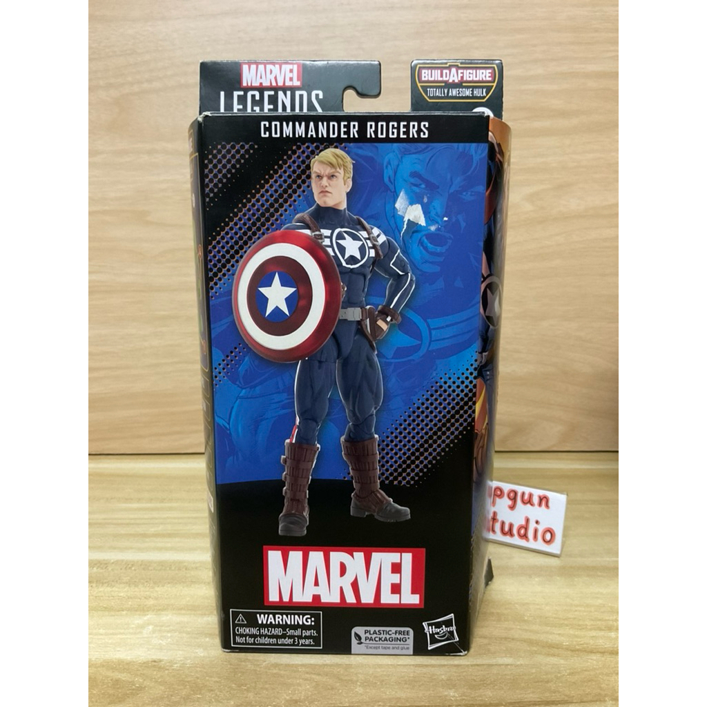 (ของแท้ : พร้อมส่ง) Marvel Legends Commander Rogers