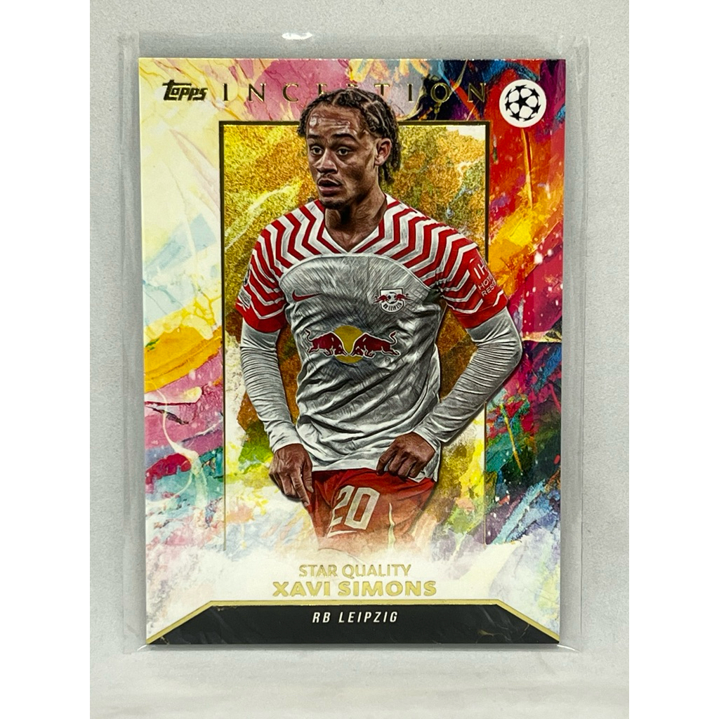 การ์ดฟุตบอล Topps Inception 2023 - 2024 Xavi Simons Base