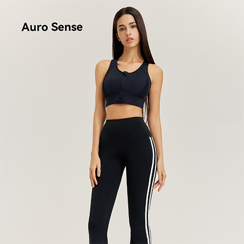 Auro Sense LYCRA® สปอร์ตบรา sport bra ซิปหน้าแบบชิ้นเดียว ตาข่ายด้านนอกความแข็งแรงสูง ระบายอากาศได้ดี ราคา ถูกที่สุด ดีลบีเคเค แกลเลอรีภาพที่ 7
