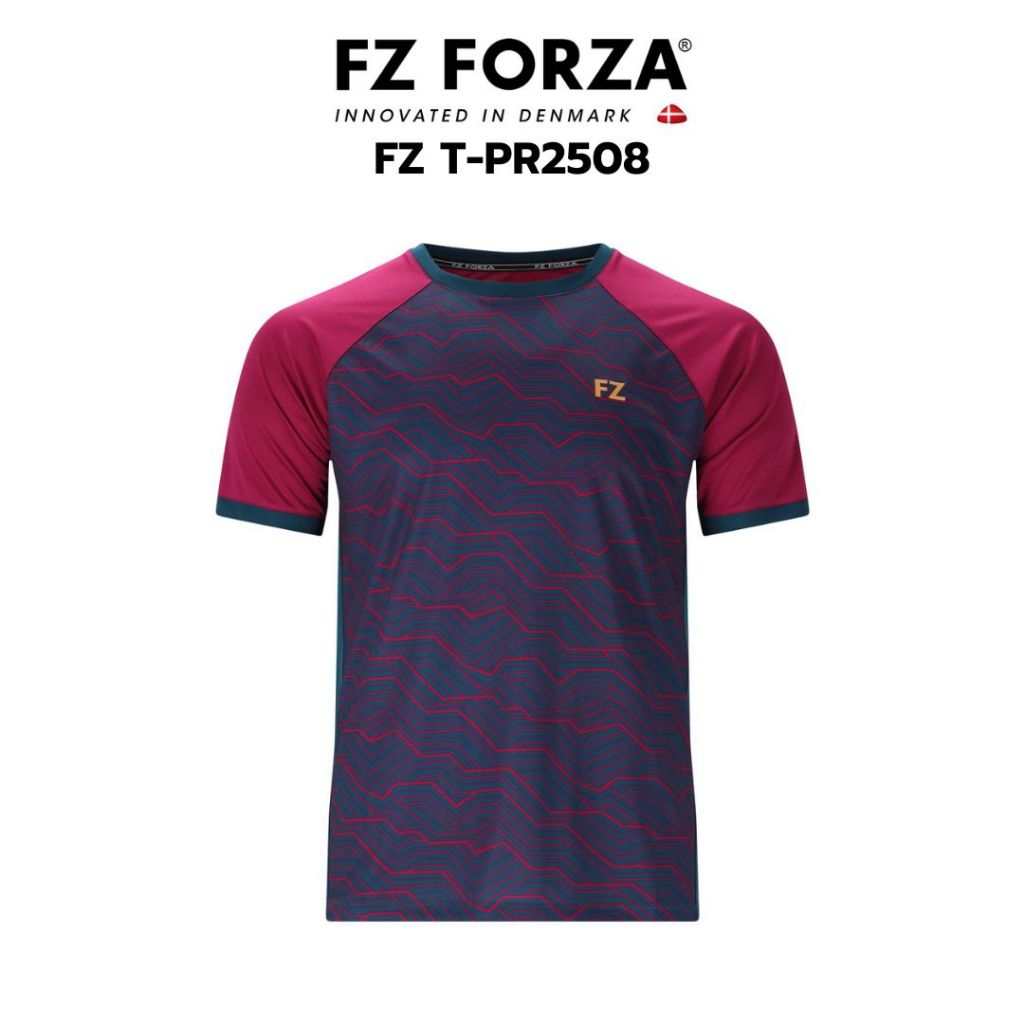 (พร้อมส่ง) FZ FORZA เสื้อกีฬาแบดมินตัน เสื้อกีฬาแขนสั้น รุ่น T-PR2508M – โปรปัง