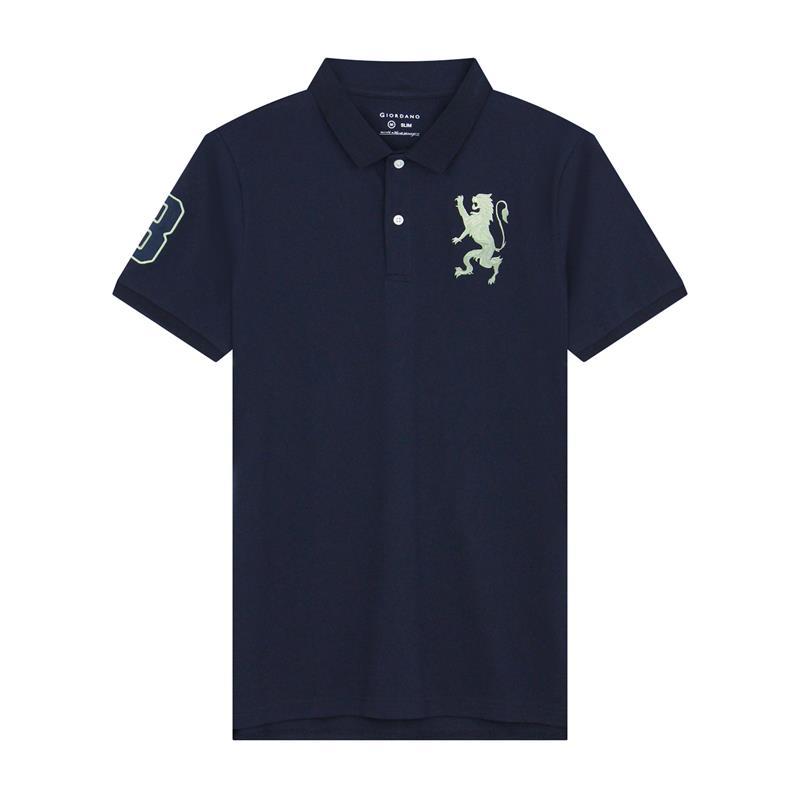 GIORDANO เสื้อโปโล ผู้ชาย Men's Slim Polo 01015222