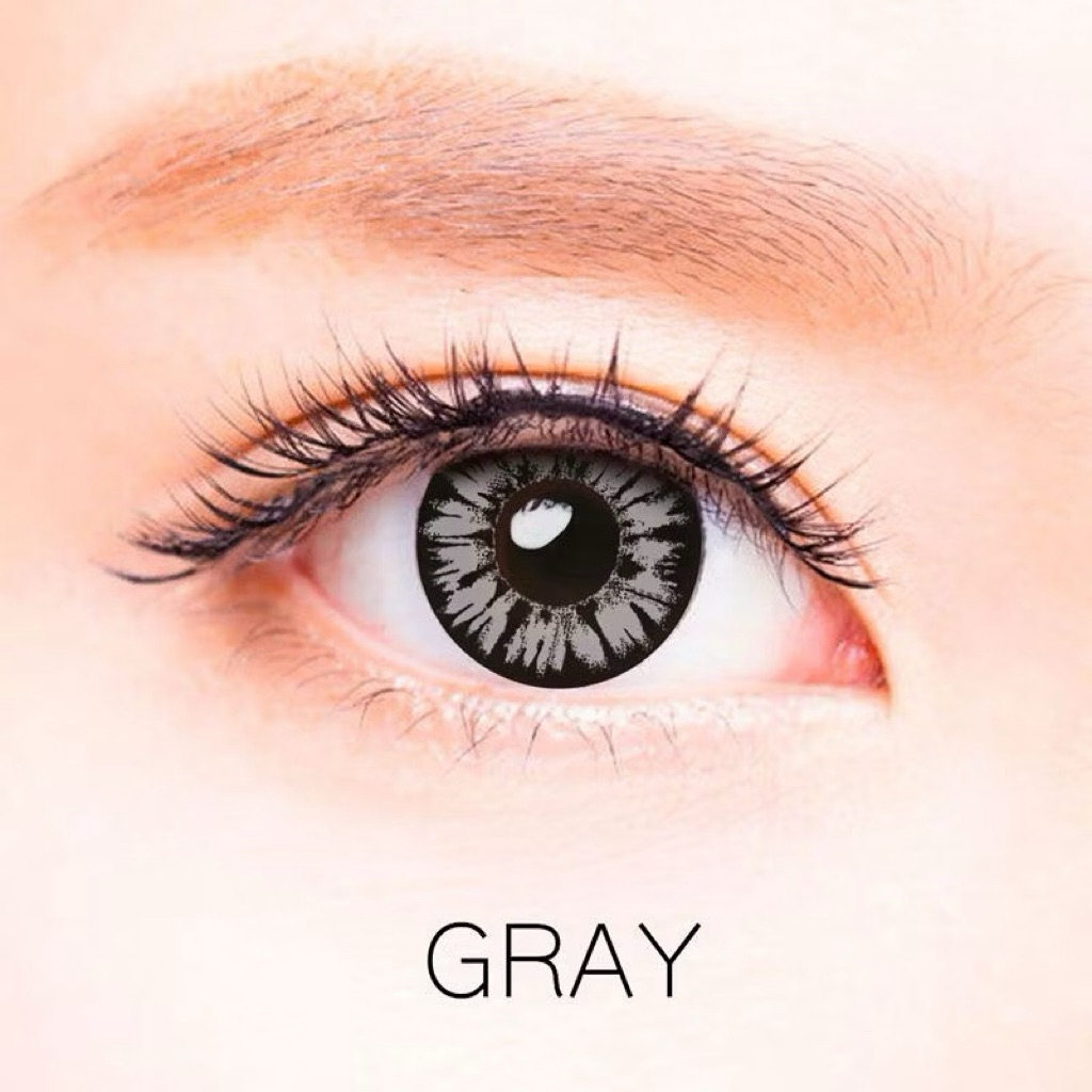 DUNA คอนแทคเลนส์สี BROWN II/GRAY รุ่น P COLORS S (กล่องละ 2 ชิ้น)  เบอร์ตา -1.00,-2.50,-3.50,-3.75,-4.00,-5.00 - รูปที่ 4