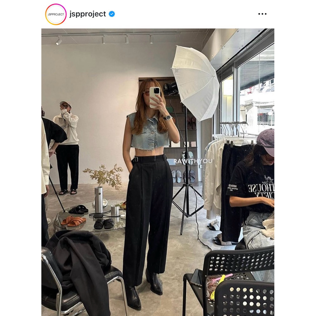 ส่งต่อ กางเกง jsp project size m สีดำ