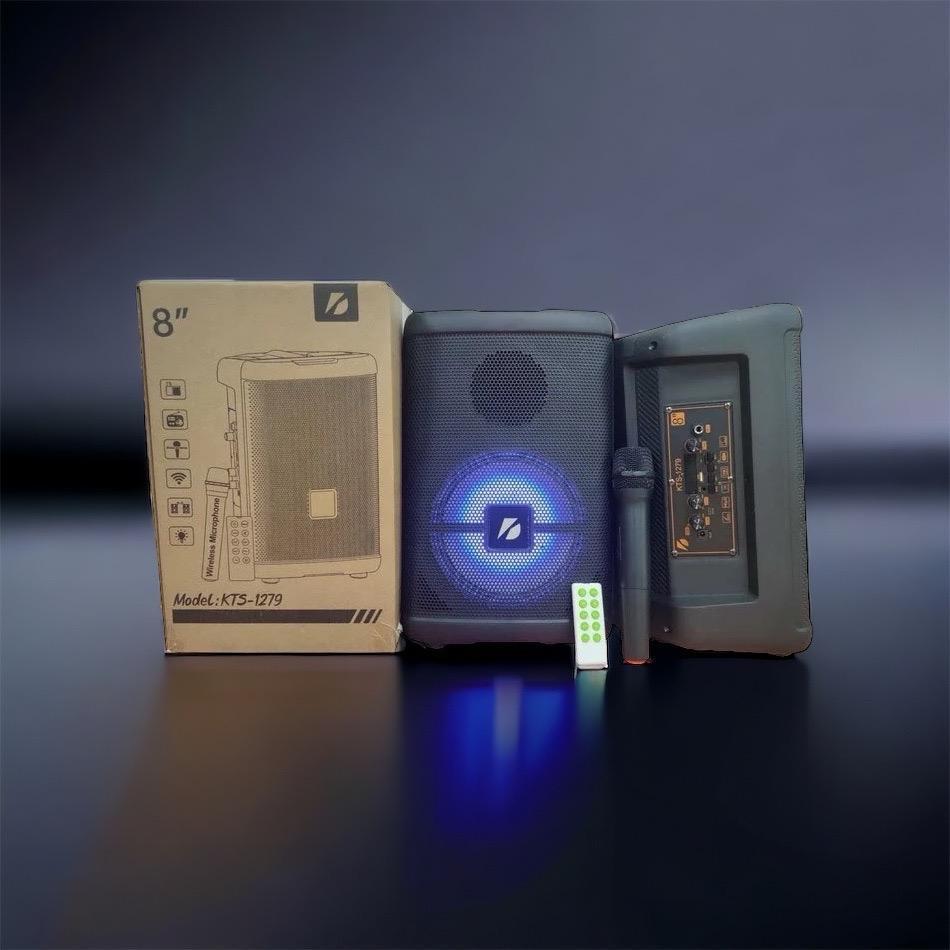 ลำโพงบลูทูธ ลำโพงพร้อมไมค์ รุ่น KTS-1279 แบตเตอรี่ความจุสูงสุด 2400mah