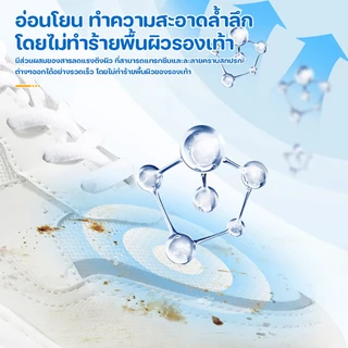 ครีมขัดรองเท้าขาว น้ำยาขัดรองเท้าขาว 260g พร้อมฟองน้ำสำหรับขัด ทําความสะอาดรองเท้า ส่วนผสมอ่อน ขจัดรอยขีดข่วน ลบขอบดํา