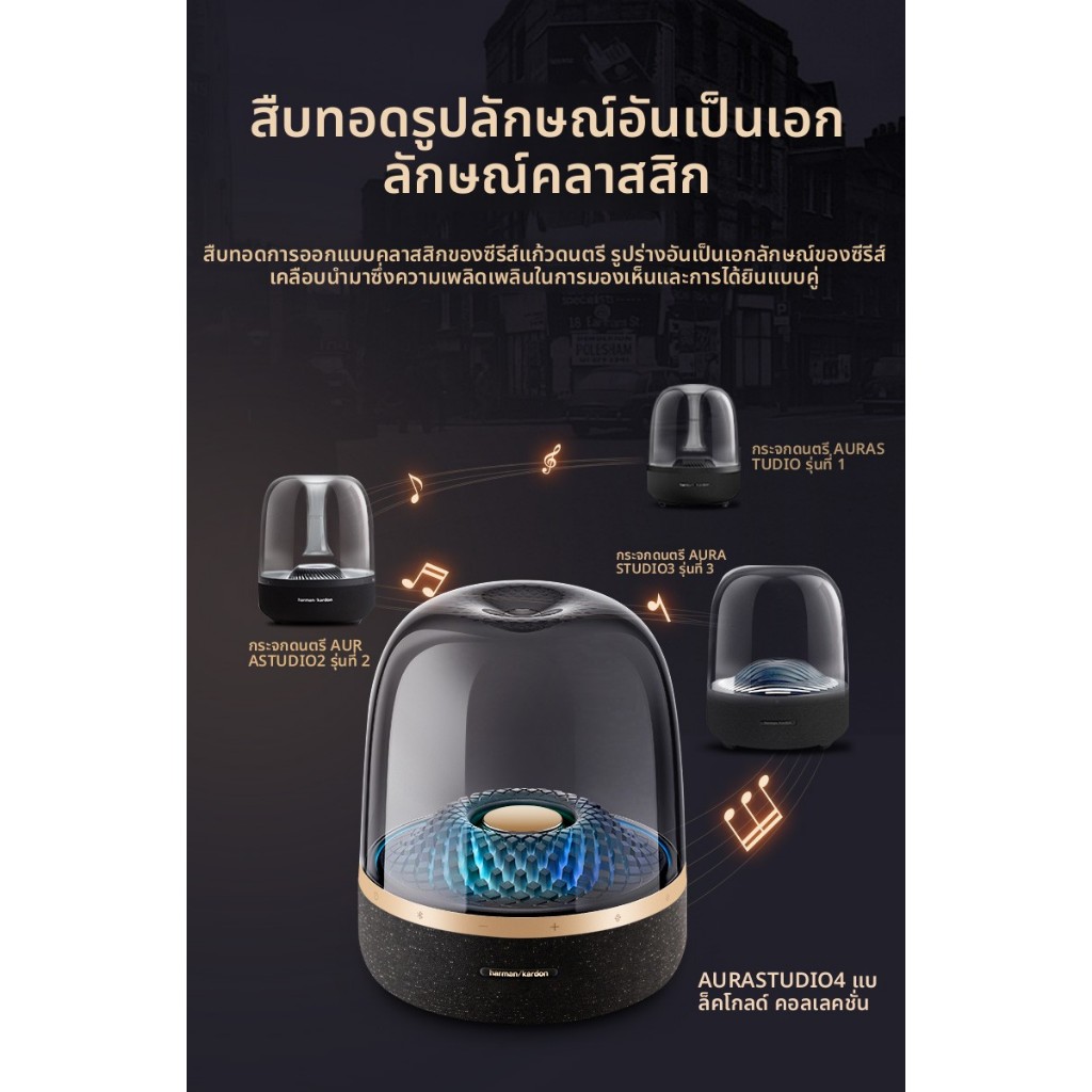mall inline badgeลำโพง Harman Kardon Aura 4 Black by Banana IT