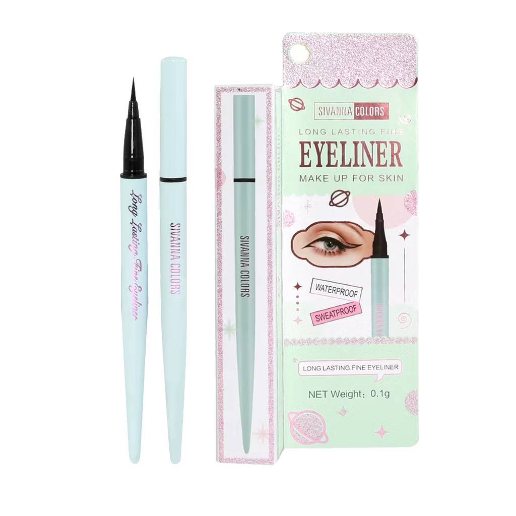 อายไลเนอร์ เมจิก ซีเวนน่า SIVANNA LUXURY DEEP LONG LASTING FINE EYELINER #ES8016