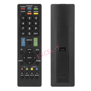 (มีส่งด่วน) รีโมททีวี SHARP รุ่น GB139WJN1 ใช้แทนของเดิม ทรงแบบนี้ ได้เลย 100%
