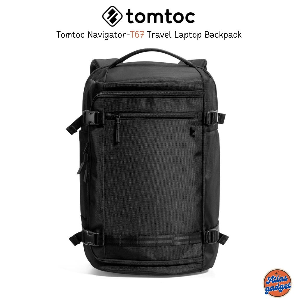 Tomtoc Navigator-T67 Travel Laptop Backpack กระเป๋าเป้สะพายหลัง ความจุ 38L สำหรับการเดินทาง 2-4 วัน