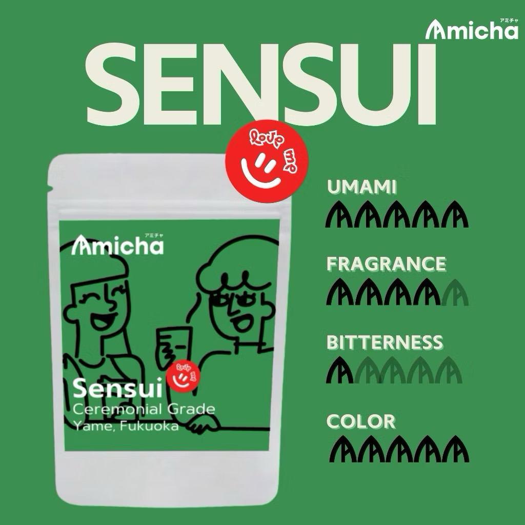 Amicha matcha (sensui 30g.)🌱 🍵ผงมัทฉะญี่ปุ่นแท้ 100%