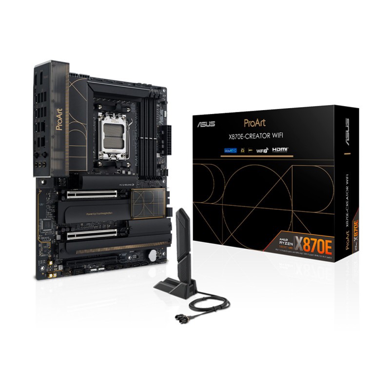 MAINBOARD (เมนบอร์ด) ASUS PROART X870E-CREATOR WIFI (AMD SOCKET AM5 DDR5 ATX)